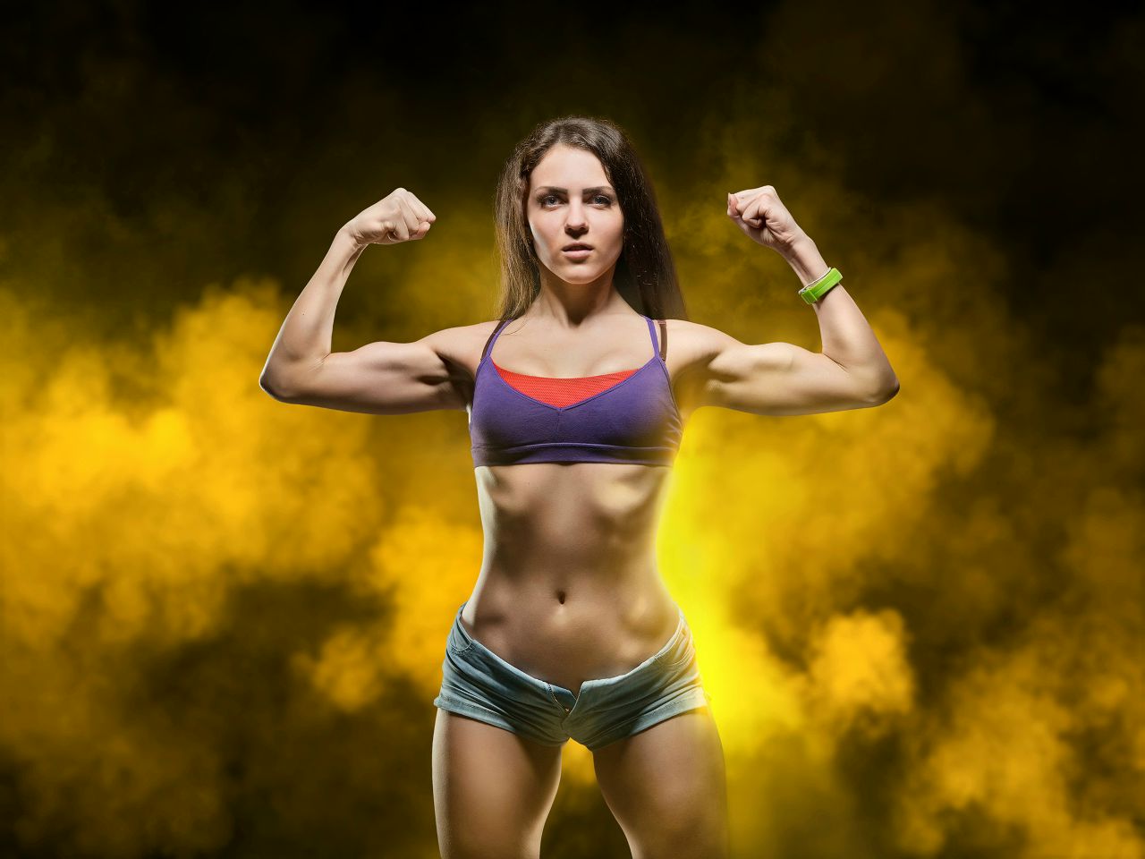 Athletic girls in Medina